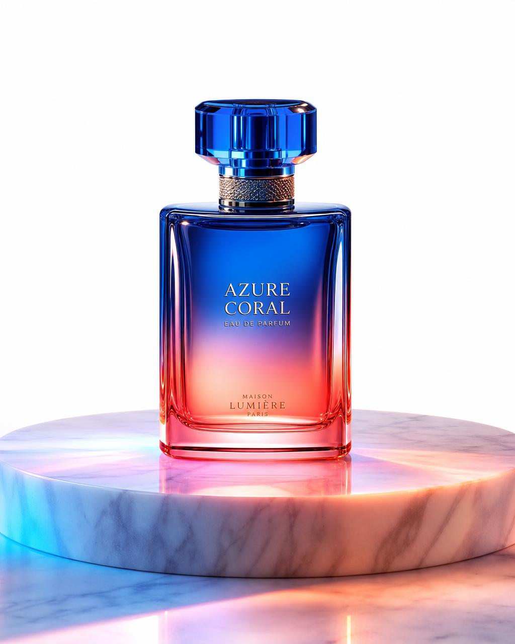 Photographie publicitaire d'un flacon de parfum réalisée à Mende