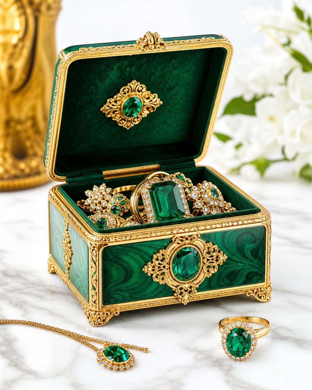 Photographie produit de joaillerie réalisée à Mende